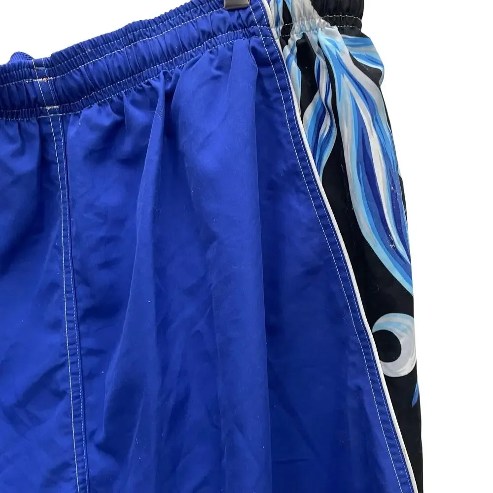 Speedo Cobalt Blue Swim Trunks Waterproof Pocket Size XL NWT